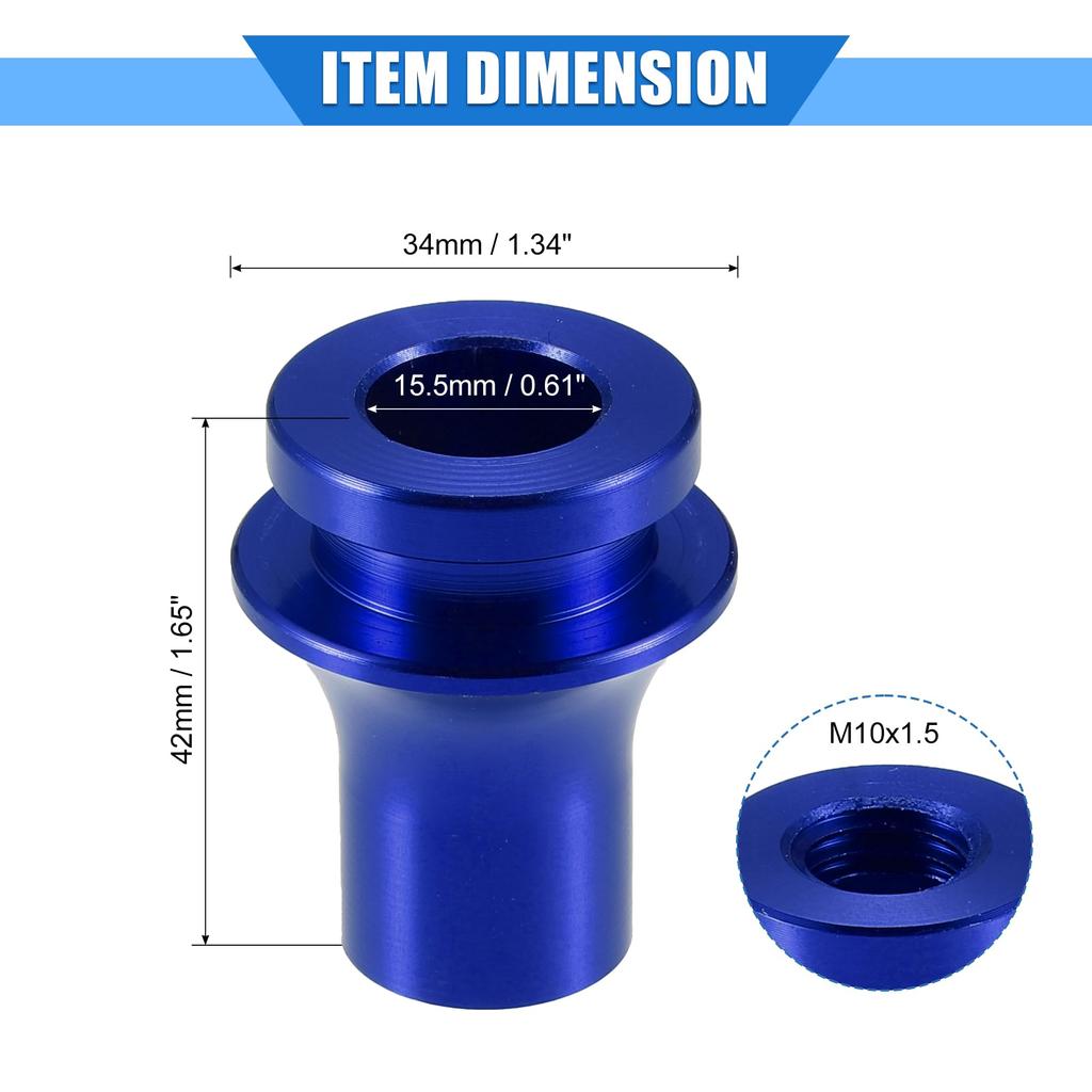 A ABSOPRO Car Gear Shift Knob Adapter Shifter Boot Retainer