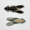 Sinking Crawfish Lure: 8cm/7g, 4-Pack Soft Lures for Sea & Boat Fishing, PVC Material