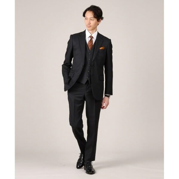 Takeo Kikuchi Yagasuri Suit in Navy Size 03 93161005 Men's (Made Japan) - Three-Piece Suit, (093), (L),