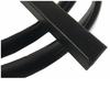 4M Black Car Front Rear Side Door Window Edge Sealed Strip Trim Weatherstrip