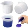 Silicone Measuring Cup,Nonstick Reusable Silicone Mixing Pouring Cup for Epoxy Resin,Casting Mold,Jewelry Making Crafts