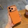 Active Touch Leather for MagSafe Phone Case for iPhone 17 Pro Max 17Pro Air Metal Button Camera Lens Magnetic Charge Matte Cover