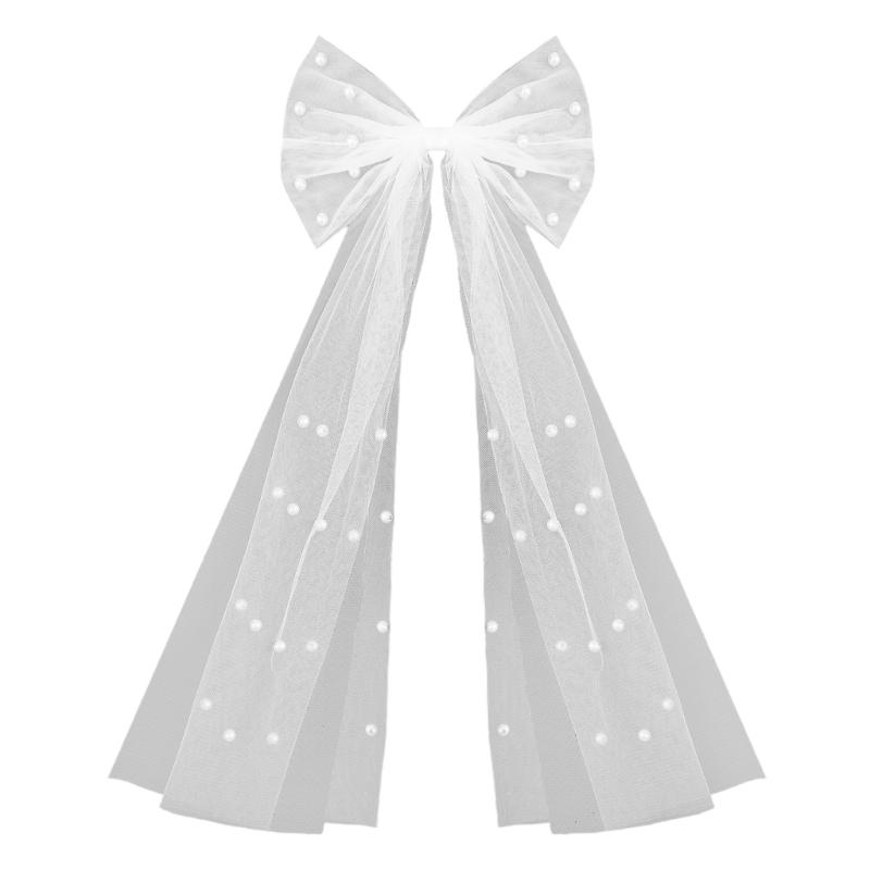 Brautschleier Schleife Haarspange Schmuck Braut Modernes Kopfschmuck Blingbling Haarschmuck Braut Hochzeitsfeier