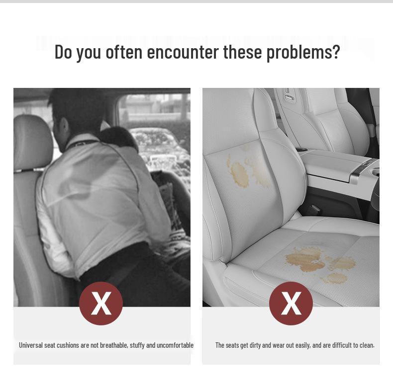 Ideal Special Suede Breathable Non-slip Seat Cushion for L6-L9 Models, Summer Protection Pad