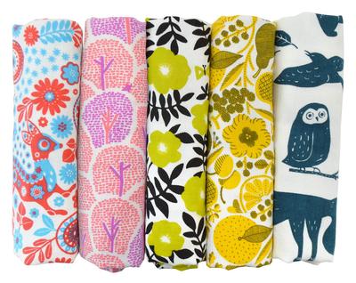 Tramparan Japanese-made Gauze Towels, Face Towels, Assorted 5-piece Set. Palette Gauze Towels, One Side Pile, One Side Gauze Fabric, Senshu Towel, Qui