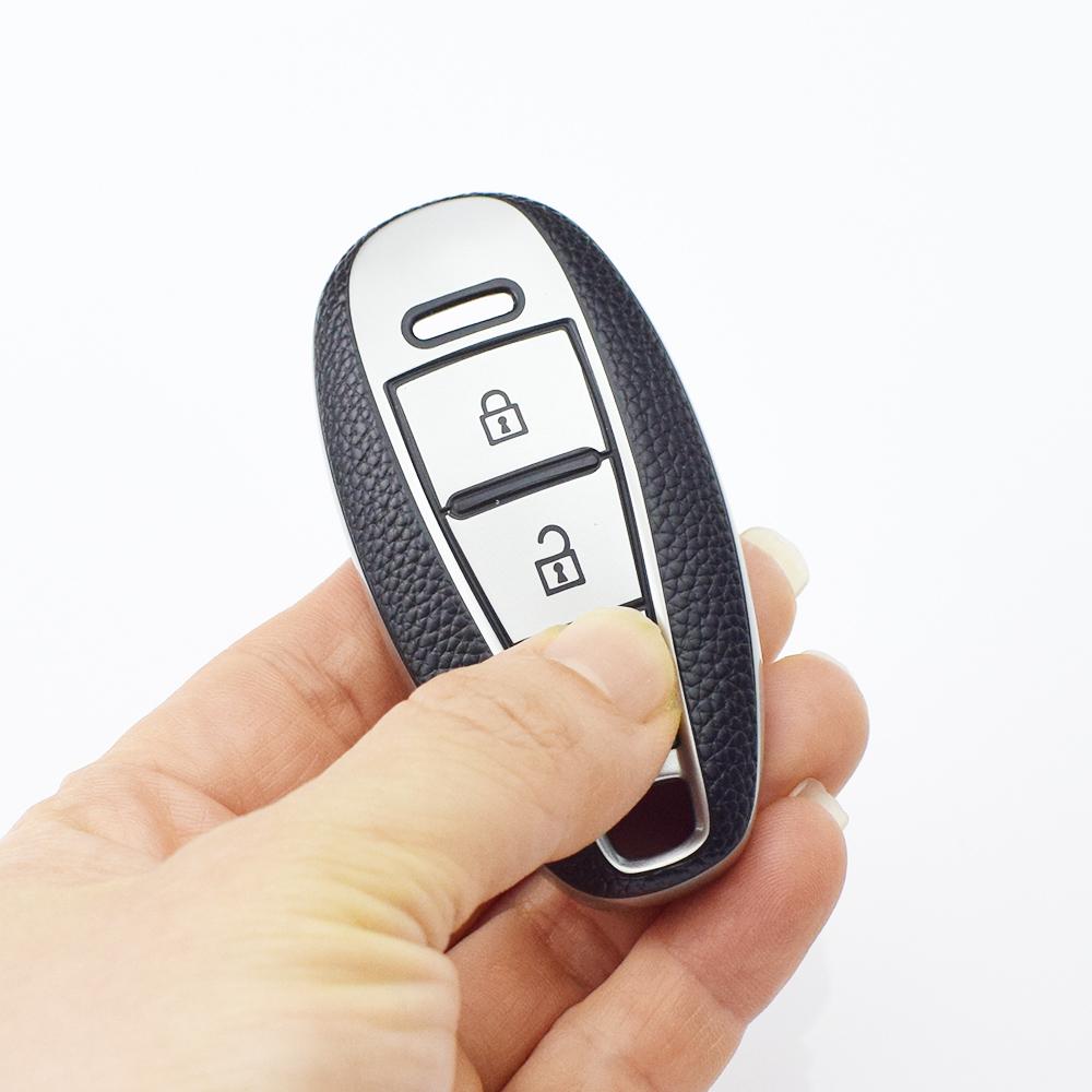 Shell Fob Keyless Protector Key Case Cover for Suzuki Vitara Swift Ignis Kizashi SX4 Baleno Ertiga Samurai S-Cross Accessories