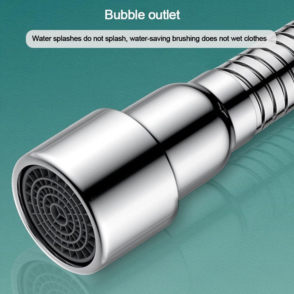 Accessories Wash Basin Bendable Faucet Extender Lengthening Tube Bathroom Tap Faucet Extender Pipe