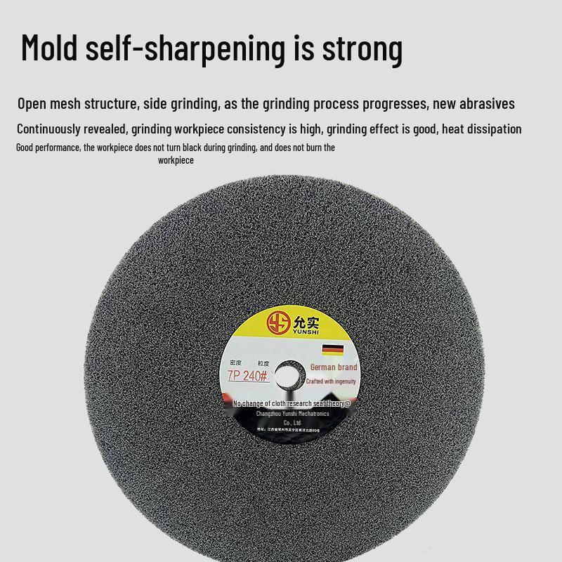 Nylon Fiber Metal Grinding & Stainless Steel Polishing Wheel - Sizes 150/200/250/300
