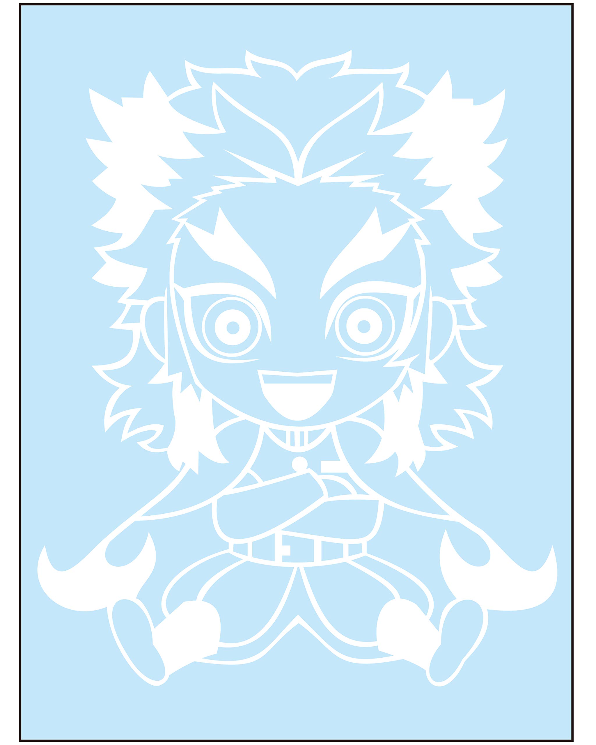 

Anjuro Rengoku Chibi Character Cutting Sticker L Білий