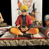 15CM Shippuden Figurka Anime Nesmrtelný Režim Uzumaki Figurka Meditující GK Socha Sběratelské Figurky Model Dárek Hračky