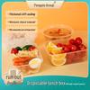 Penguin Tuantuan 1000ml PP Plastic Disposable Food Container Set