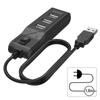 Hama Germany USB USB with Official Import 4-Port Hub, 2.0, 480Mbps, Switch,