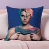Cool Singer J-Justin B-Bieber Pillow Case Ultra Soft Skin Friendly Fabric Cloud Like Comfort & Concealed Zipper