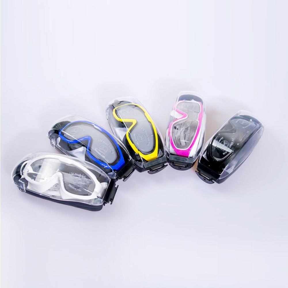 

Anti-fog high definition swimming goggles, large frame boxed swimming goggles silicone mirror ring