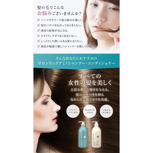 Salon Link Amino + Shampoo 1L