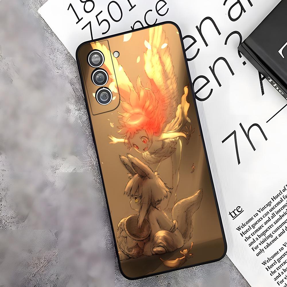 Vintage Anime Made In Abyss Phone Case For Samsung S26 S25 Edge S24 S23 S22 S21 S20 Ultra Plus Fe Galaxy A54 A53 A34 A25 A16 Cov
