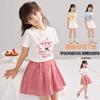 Girls' T-shirt Short Sleeve Summer Edition Middle and Large Children's Clothing Children's T-shirt