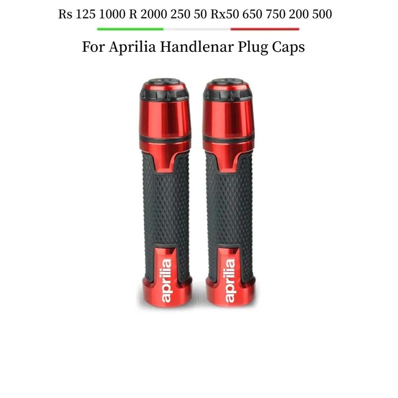 For Aprilia Rs 125 1000 R 2000 250 50 Rx50 650 750 200 500 Rs 250 All Years 7/8" 22MM Hand Grips End Handlebar Handle Grip Ends