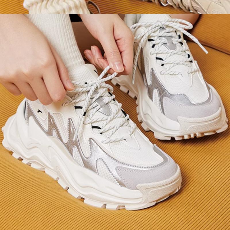Anta Hot Round Toe Comfortable Shock Absorbing Non-Slip Low-Top Casual Shoes Unisex sneaker White 912348886-8