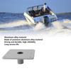 Aluminum Alloy Boat Seat Base, High Strength and Lightweight, with 3/4 Inch Pin Post Sockets, Fits Most Boat Seats, Gray