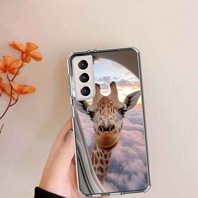 Giraffes Have Long Necks Phone Case For Samsung S24 S25Edge Galaxy S22 S25 Ultra S21 S23 FE S20 S10 Plus S10E Cover Shell Coque