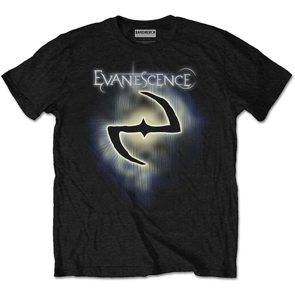 Men s Evanescence Classic Logo Slim Fit T-shirt XX-Large Black XXXL