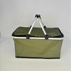 Portable Foldable Insulated Picnic Cooler Bag with Aluminum Foil Thermal Insulation for Camping and Outdoor Use