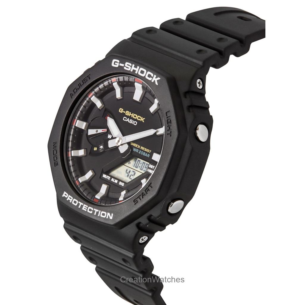 Casio G-Shock Analog Digital Bio-Based Resin Strap Black Dial Quartz GA-2100RL-1A 200M Men's Watch