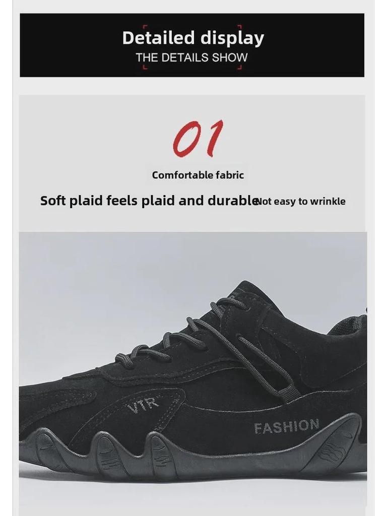 Herren Winter Samt Rutschfeste Arbeits- & Freizeitschuhe: Neuer Stil Konstruktions-Board-Schuhe