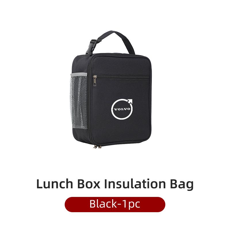 

Car LOGO Travelling Lunch Bag Lunch Tote Bag Picnic Drinks Cooler Bag For Volvo XC40 XC60 XC70 XC90 V40 V60 V90 S60 S80 S90
