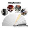 Feeler Gauge Measurement Tool Stainless Steel Feeler Gauge Universal Metric Imperial Thickness Gage Set for Hardware Measurement