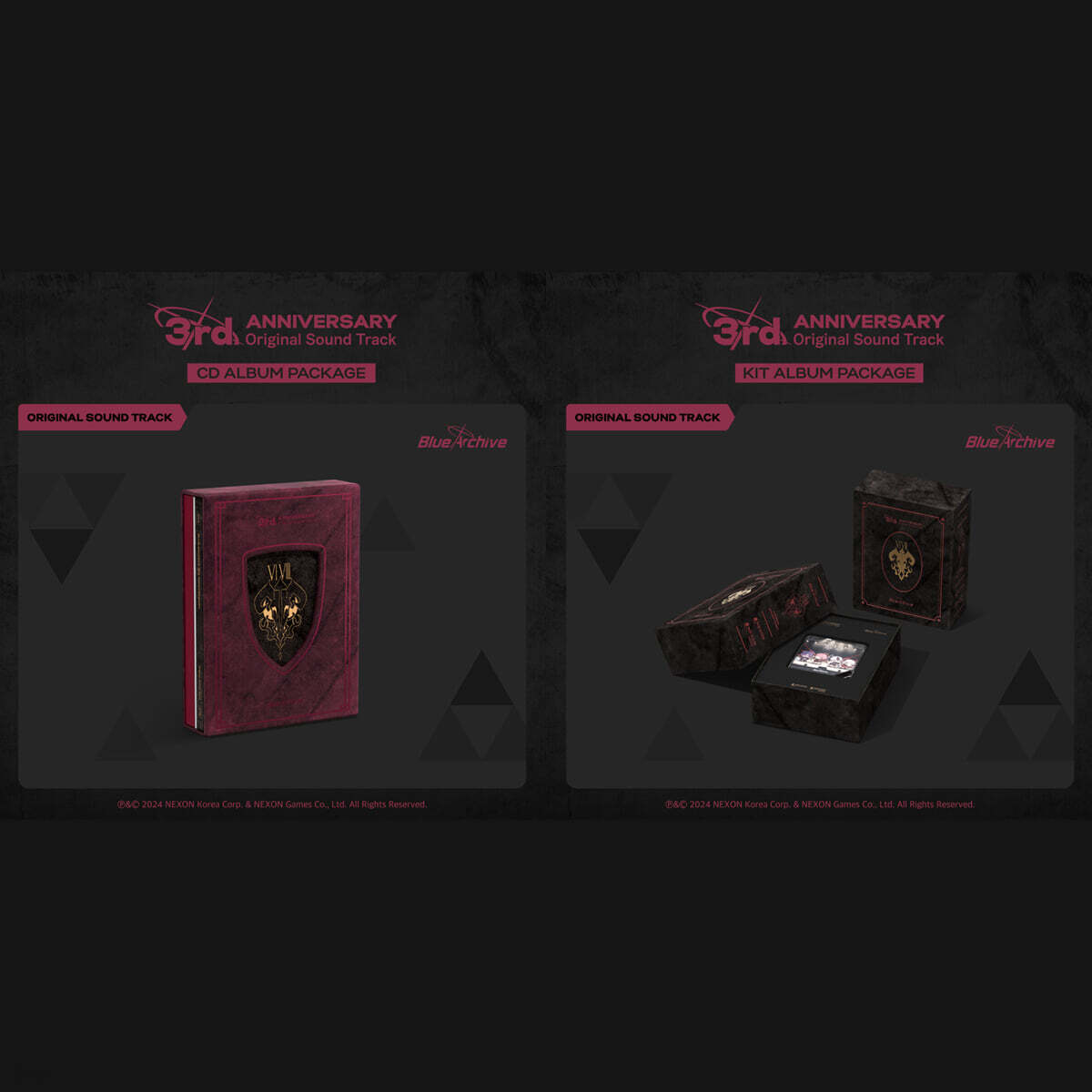 

BLUE ARCHIVE 3rd ANNIVERSARY OST CD + KIT ALBUM PACKAGE