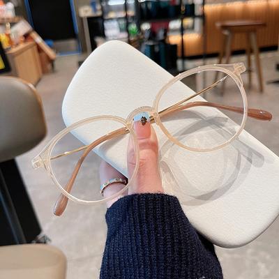 Round Shape Glasses Frame Women Fashion TR90 Material Blue Light Blocking Computer Glasses for Women Stylish Eyewear