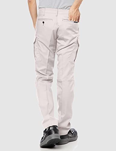 [CO-COS] A-9175 Stretch Cargo Pants, Silver, Size 3L