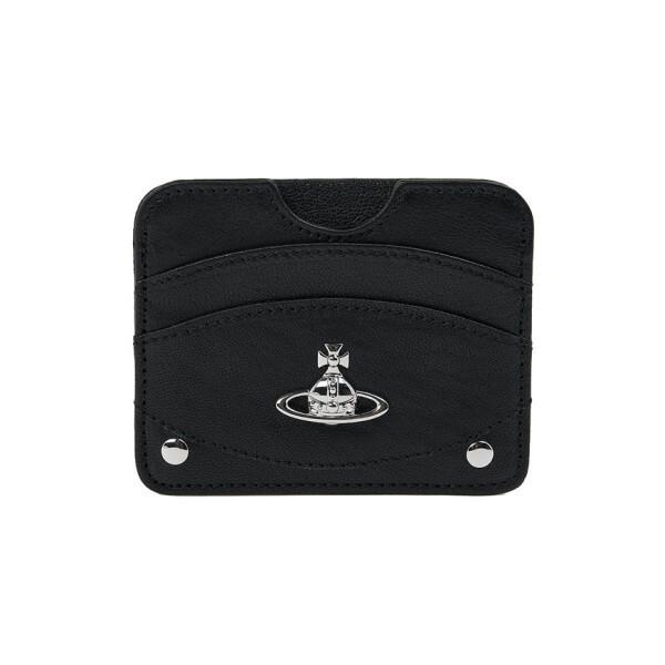 Vivienne Westwood Unisex Half Moon Flat Card Wallet 5402000vu L00bx N401