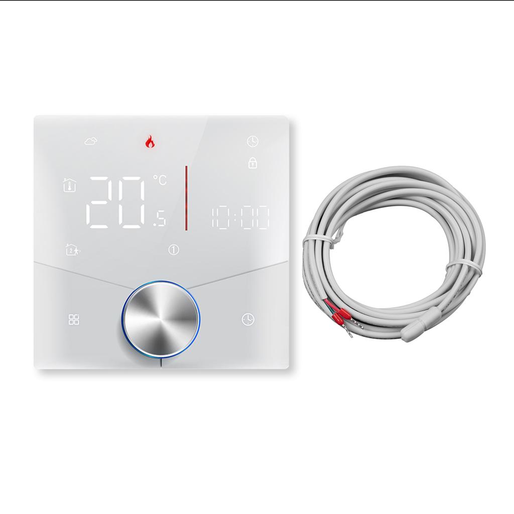 Smart Digital Display Thermostat With Knob Button Multi-Function Floor Heating Controller For Floor Heating