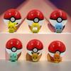 Pokémon Pikachu Mini Figure with Poké Ball Ornament - Tiny Adventure Car Décor & Birthday Gift Gashapon