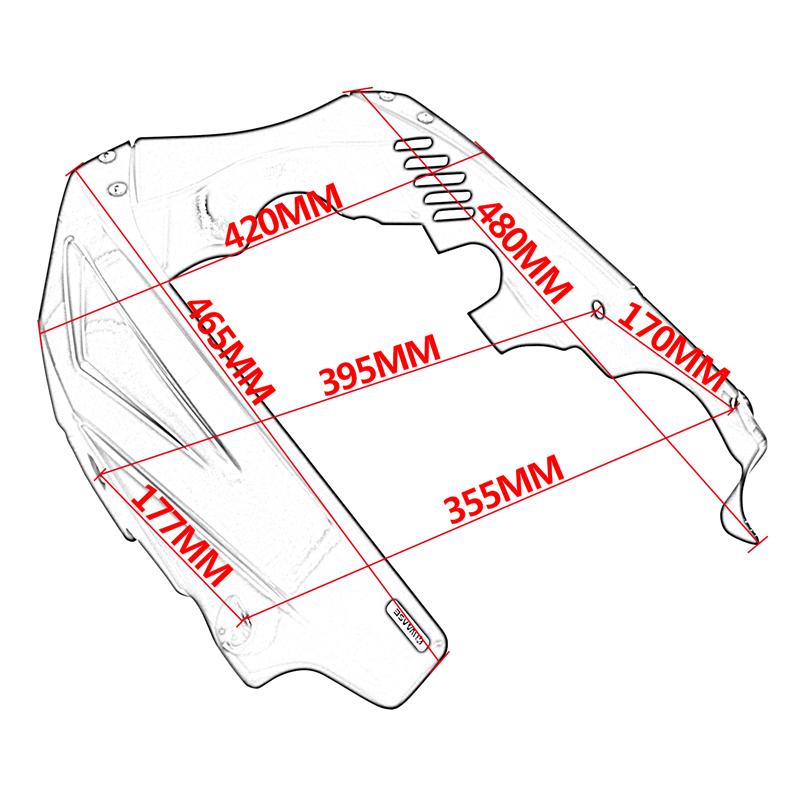 Engine Belly Pan Guard Skid Plate Protector Lower Fairing For Yamaha XSR900 XSR 900 2022 2023 2024 2025