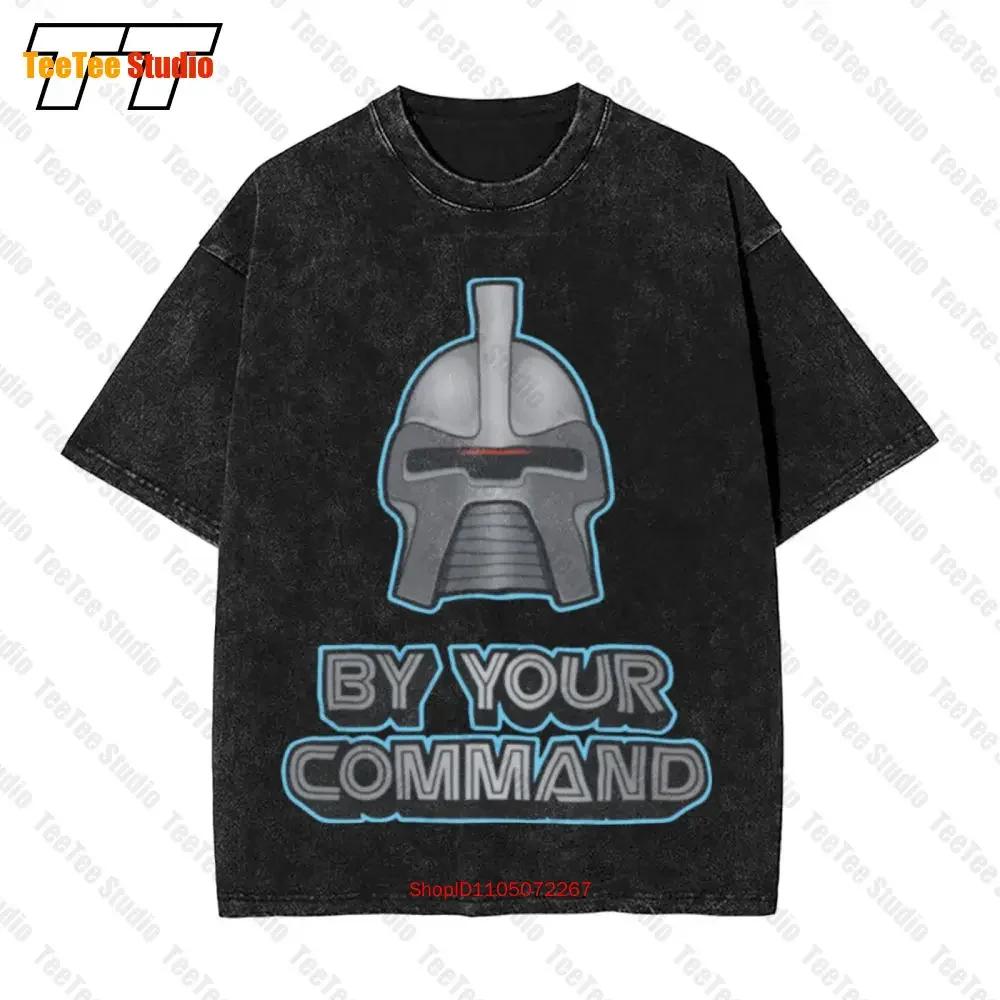 Battlestar Galactica Cylon By Your Command Vintage Oversized TShirt YHQ S