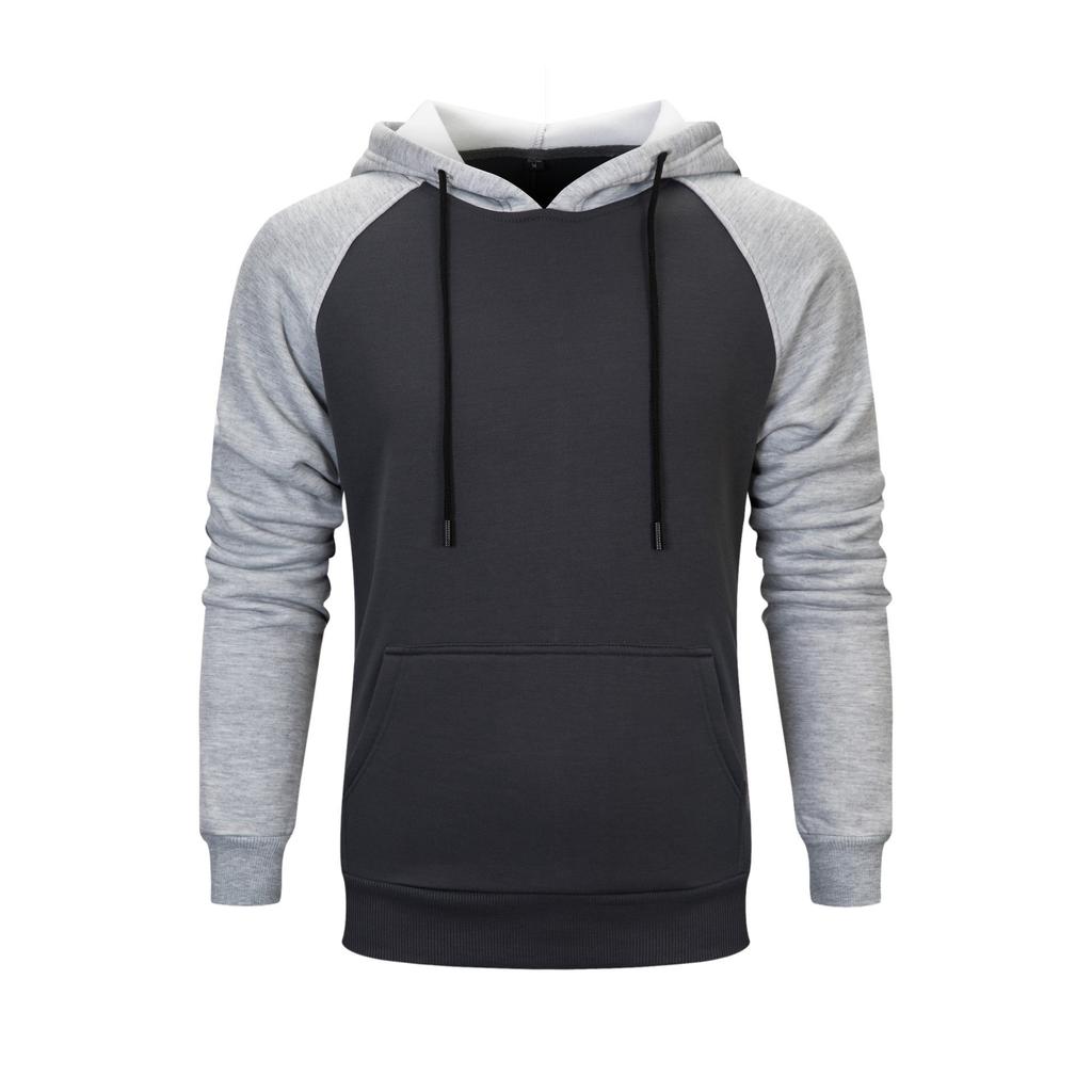 Sport Pullover Fitness männer Hoodies Herbst Winter Kleidung Hülse Patchwork Männer Pullover