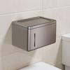 Napkin Storage Box Wall Mounted Waterproof Toilet Paper Holder Non-drilled Easy Installation Bathroom Organizer