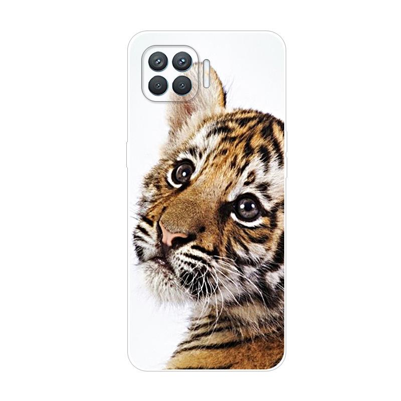 For OPPO Reno4 Lite Case Reno5 Lite Shockproof Soft silicone TPU Back Cover For OPPO Reno 5 4 Lite Phone Cases Case Cute Cartoon