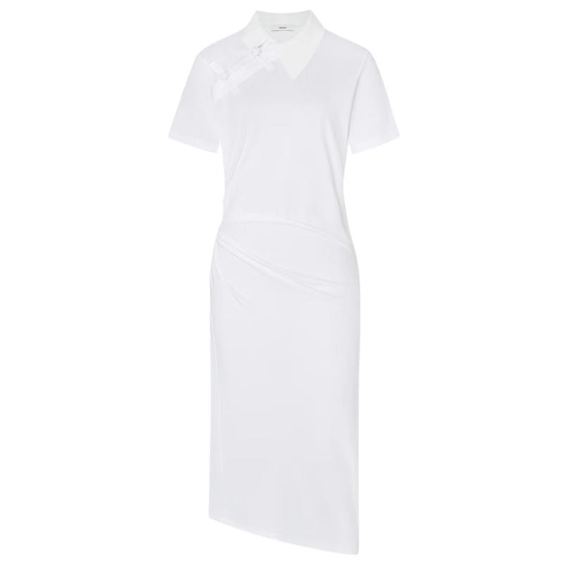 

Edition New Chinese Style Pleated Qipao Dress XS 155