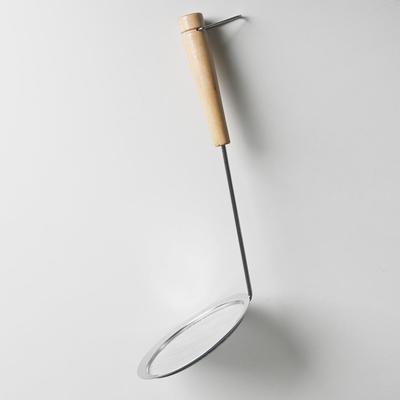 Wood Handle Mesh Ladle Strainer