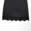 European & American Style Women's Skort with Lace Hem - Versatile Fashion for a Chic Look
