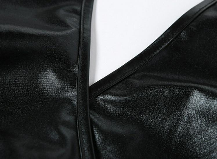 2023 European Style Women's Backless Slim Waist Belt Dress