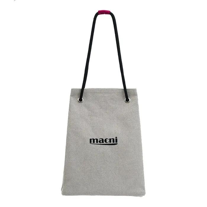 CANVAS STRING BAG IVORY