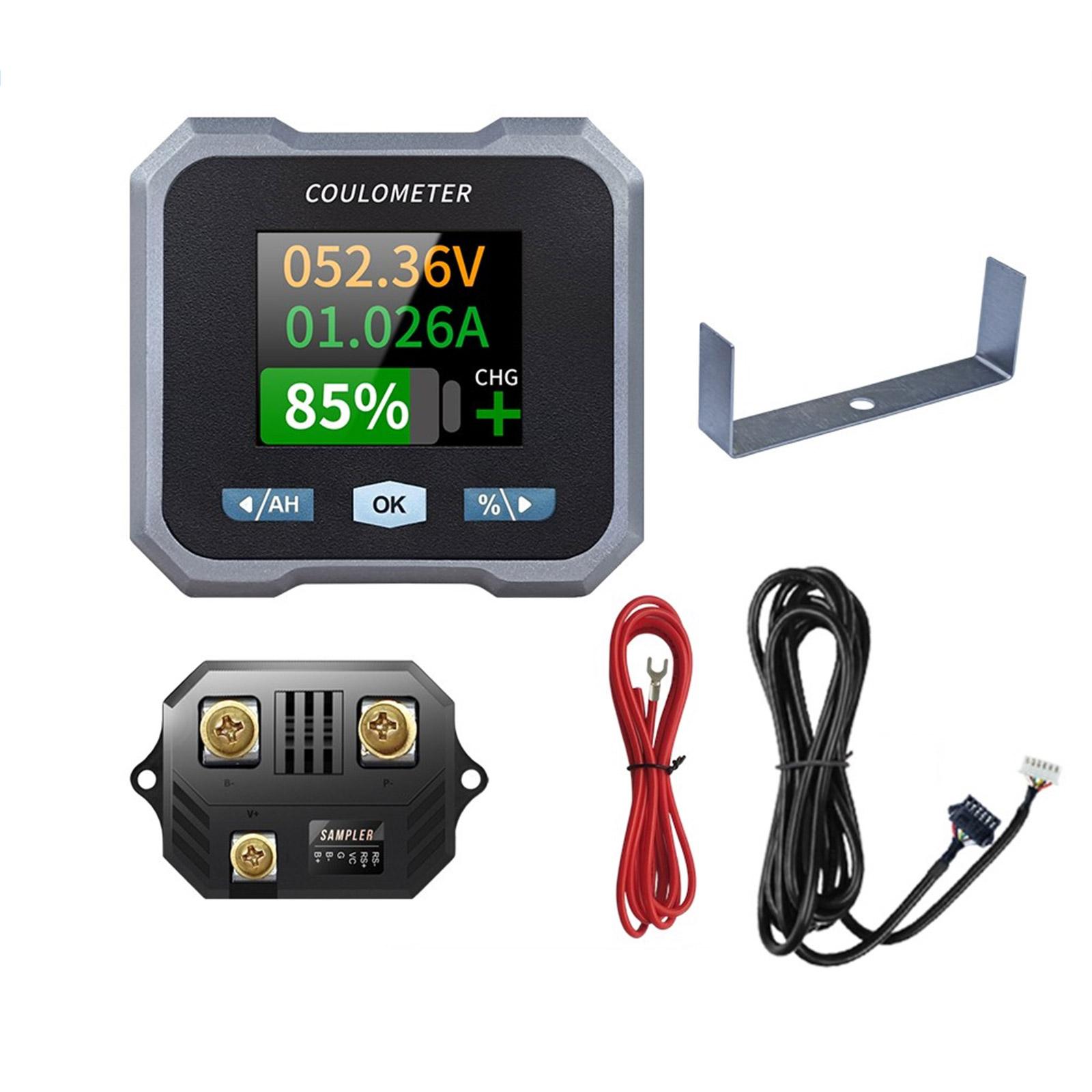 

Color Screen Energy Meter BL-F DC10-100V Battery Tester Voltage Current Tester Battery Monitor for Electric Vehicles A-1