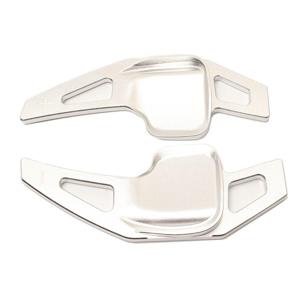 For BMW 1 2 3 4 5 6 7 X1 X2 X4 X5 X6 I8 F10 F30 F18 Aluminum Car Steering Wheel Paddle Shifter Gear Shift Shifter Extension 2Pcs