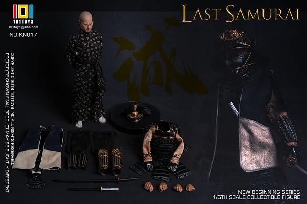 101TOYS 1/6 Scale Action Figure KN017 New Beginning Series of the Last Samurai Katsumoto Moritsugu, Sengoku Warlord